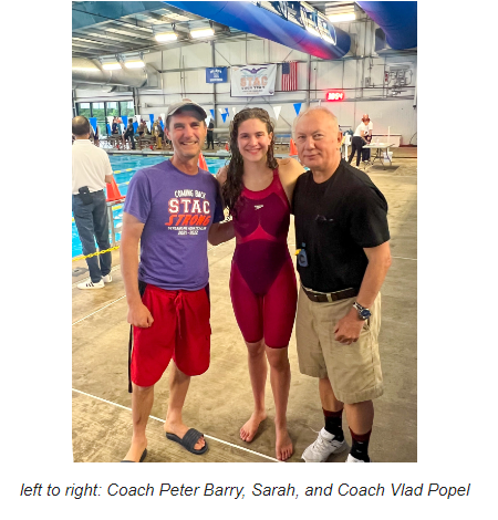 Swimmer Sarah Rodrigues Qualifies to Compete at the 2024 Olympic Trials